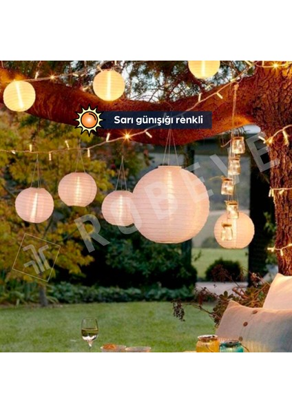 10 Metre 100 Ledli Fişli LED Işık Günışığı Dekor Lambası Yılbaşı Ağacı Işığı Organizasyon LED Işık