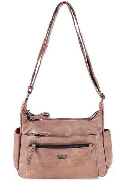 Ççs 17495 Kadın Omuz Çantası Taupe