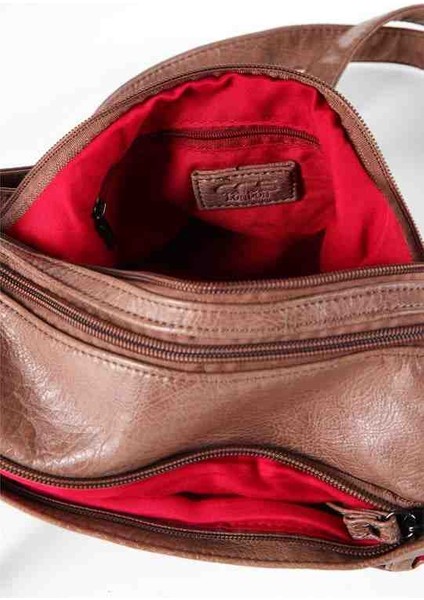 Ççs 17495 Kadın Omuz Çantası Taupe indirimleri