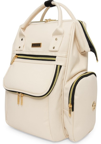 Venüs Krem rengi Gold aksesuar.Anne Bebek Bakım Sırt Çantası fırsatları