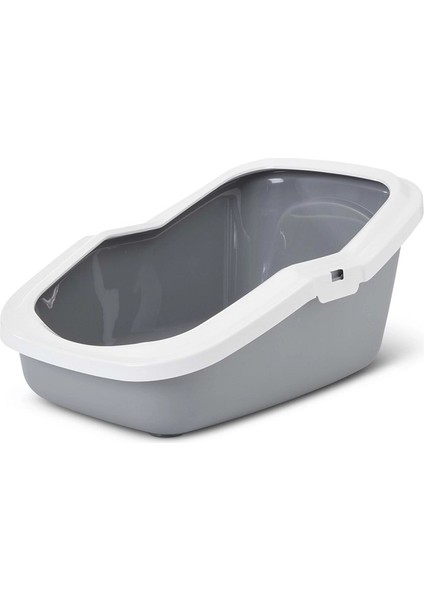 Aseo Açık Kedi Tuvaleti - Gri