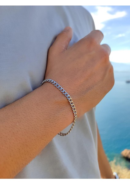 Gurmet Paslanmaz Çelik Erkek Kadın Bileklik Zincir Sevgiliye Hediye H081B-2 fiyatları