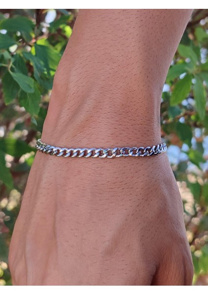 Gurmet Paslanmaz Çelik Erkek Kadın Bileklik Zincir Sevgiliye Hediye H081B-2 fırsatları