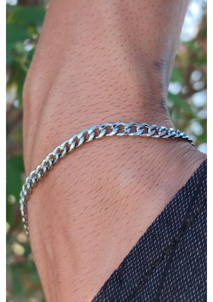 Gurmet Paslanmaz Çelik Erkek Kadın Bileklik Zincir Sevgiliye Hediye H081B-2 indirimleri