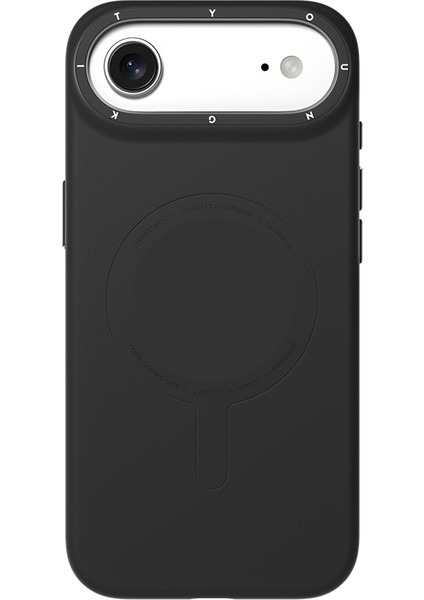 iPhone 17 Air Uyumlu Kılıf M-Safe Şarj Özellikli Youngkit Morandi Serisi Kapak Siyah fiyatları