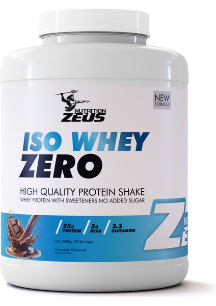 Iso Whey Zero 2300GR - Kinder Aroma+Shaker Hediye!