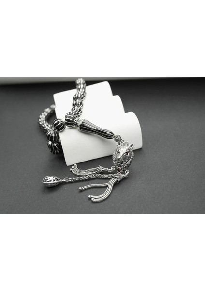 Oltu Taşı Basık Model On Ikili Karpuz Dilimi Işlemeli Tespih fırsatları