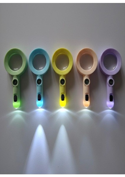 6 Adet Plastik Işıklı Pusulalı Büyüteç Doğum Günü Hediyesi Karne Hediyesi Oyuncak fiyatları