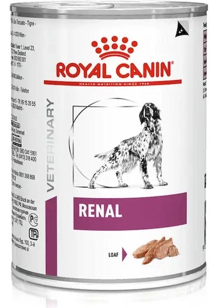 Royal Canin Renal Yaş Köpek Maması 6 x 410 gr