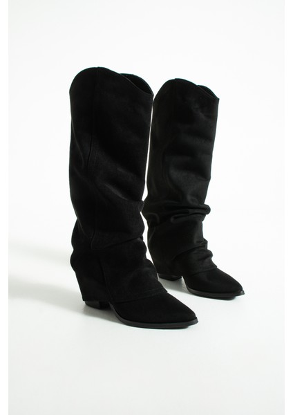 Lisa Kadın Süet Körüklü Kovboy Çizme fiyatları