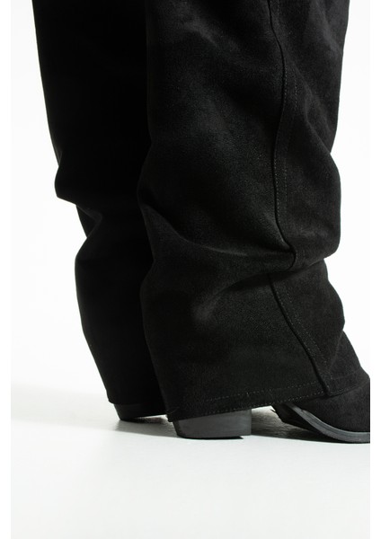 Lisa Kadın Süet Körüklü Kovboy Çizme fırsatları