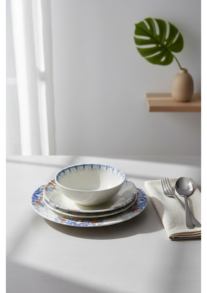 24 Parça 6 Kişilik Porselen Yemek Takımı fiyatları