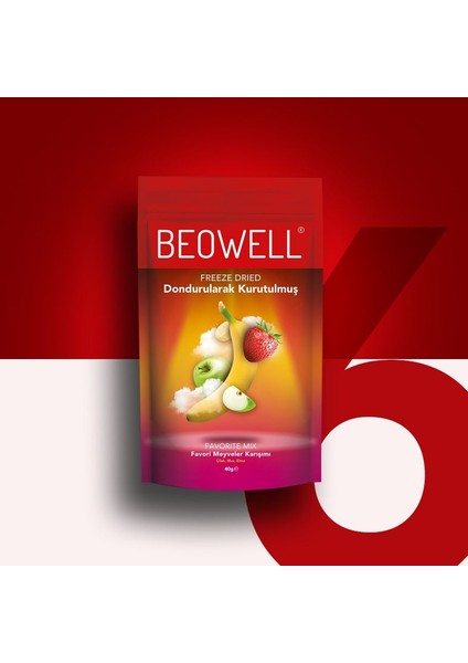 Favorite Mix 6’lı Set Çilek, Muz, Elma Favori Meyveler Karışımı