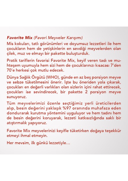 Favorite Mix 6’lı Set Çilek, Muz, Elma Favori Meyveler Karışımı modelleri
