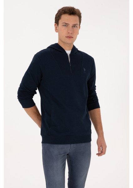 Erkek Lacivert Sweatshirt 50316391-VR033 modelleri