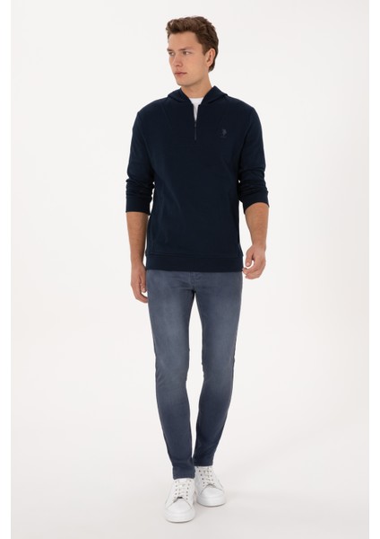 Erkek Lacivert Sweatshirt 50316391-VR033 fırsatları