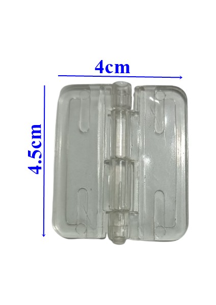 Pleksi Menteşe Büyük Boy 4x4.5cm - 10 Adet
