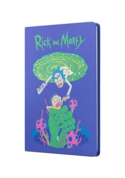 Mabbels Sert Kapak Butik Defter Rick And Morty Mor 80 Yp 15X21 DFT-388081