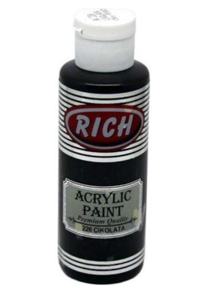 Rich Akrilik Boya Master 120 cc Çikolata 226