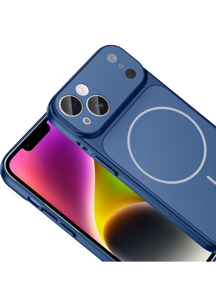 Apple iPhone 15 Kılıf Zore M-Safe Şarj Özellikli Kamera Korumalı Formen Kapak fiyatları