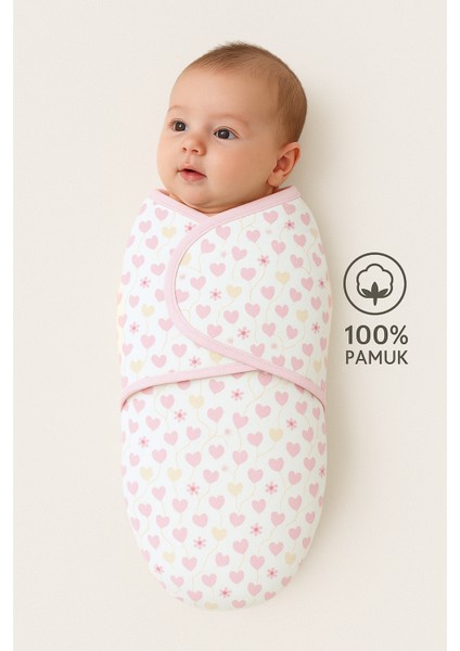 0- 4 Ay Bebek Için Pamuk Kundak, Cırt Cırtlı, Yumuşak Penye Kumaş, Nefes Alan Kumas