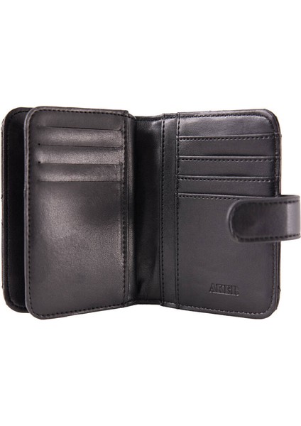 Siyah Aker Kare Çıtçıtlı Cüzdan CZDN30010 fırsatları