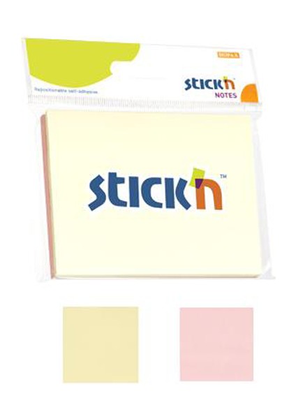 Hopax Stıckn Yapışkanlı Not Kağıdı ( 12 Adet) 100 Yp 76X102 2 Pastel Renk 21094 fiyatları