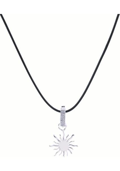 Çelik Kolye Silver 45CM