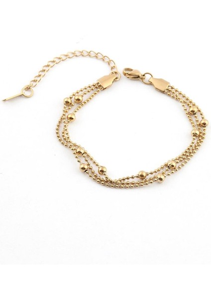 Çelik Bileklik Gold