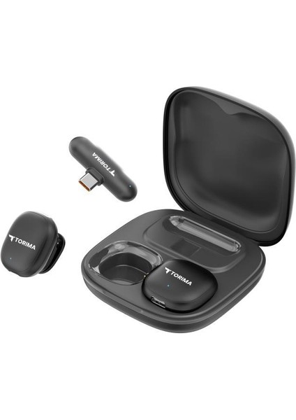 Wm-02 Siyah Aı Destekli Anc Gürültü Önleyici Şarj Kutulu Kablosuz Yaka Mikrofonu fırsatları