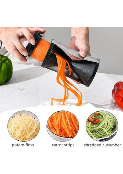 Jülyen Sebze Havuç Kabak Salatalık Doğrayıcı Dilimleyici Soyucu Spagetti Mutfak Hazırlık Gereci