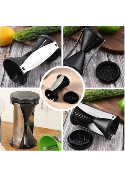 Jülyen Sebze Havuç Kabak Salatalık Doğrayıcı Dilimleyici Soyucu Spagetti Mutfak Hazırlık Gereci indirimleri