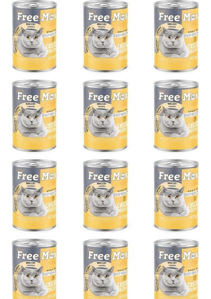 Plus Tavuklu Yetişkin Kedi Konservesi