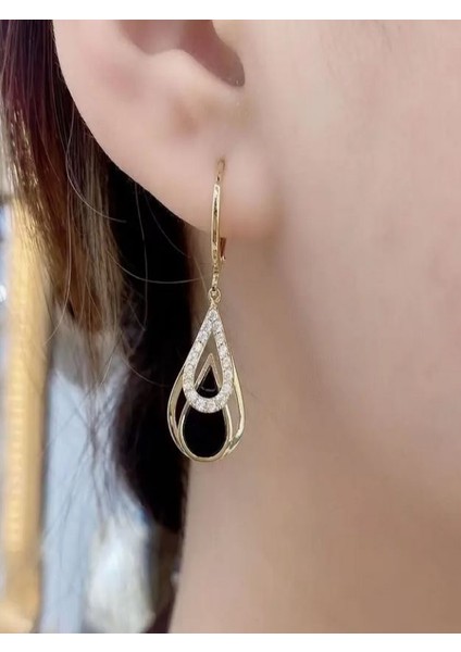 Paslanmaz Çelik Şık Damla Küpeler fiyatları