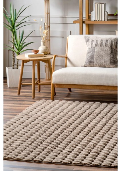 Aveline Collection Cloudy Peluş Halı Dekoratif Yumuşacık Yıkanabilir Kaymaz Taban Oturma Odası Salon