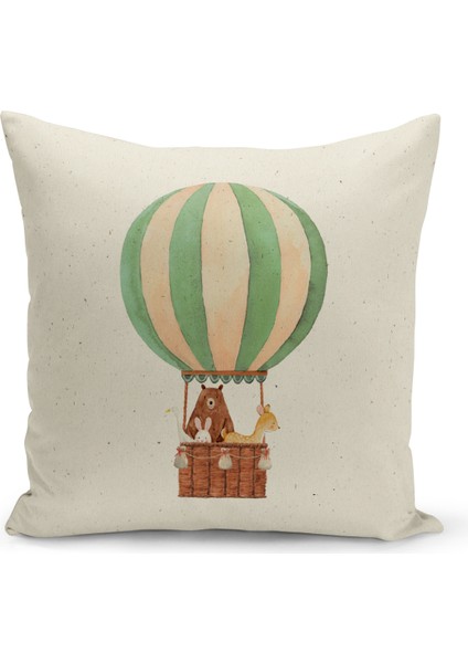 Çocuk Bebek Odası Dijital Baskılı Kırlent Kılıfı