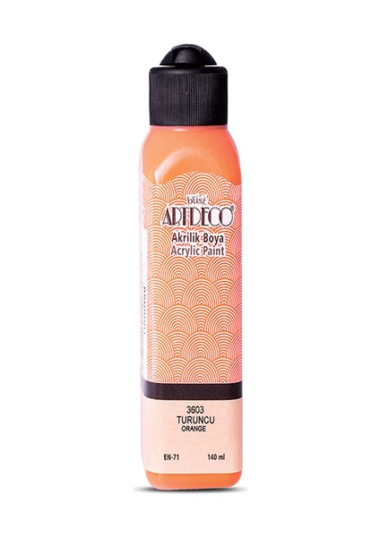 Artdeco Akrilik Boya 140 ml Turuncu 070R-3603 fiyatları