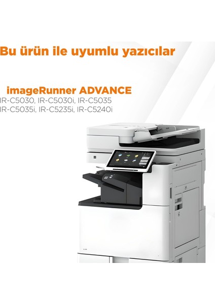 Canon Imagerunner Advance C5030I Muadil Toner Takımı / C-Exv-29 fırsatları