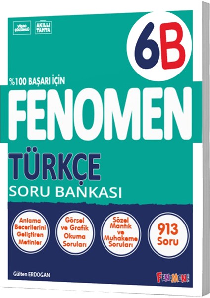6.sınıf Türkçe Soru B Bankası (Güncel) fırsatları