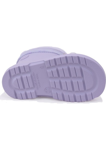 CC334 Mendi Gato Leylak Kürklü Günlük Kız Çocuk Yağmur Çizme fırsatları