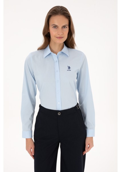 Kadın Açık Mavi Gömlek Basic 50307989-VR003 modelleri