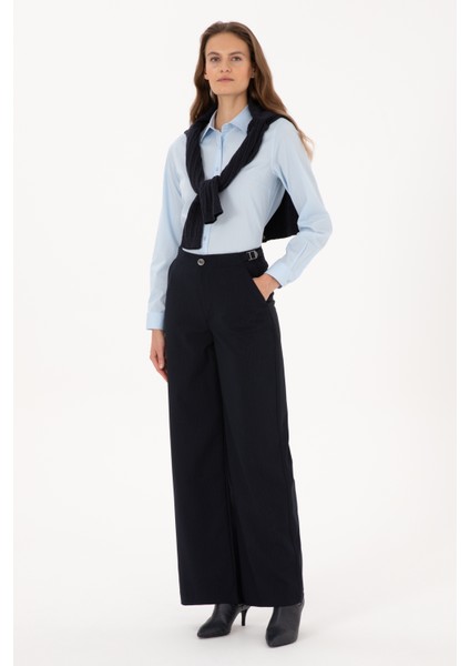 Kadın Açık Mavi Gömlek Basic 50307989-VR003 fırsatları