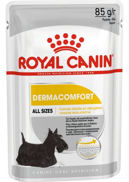 Dermacomfort Yaş Köpek Maması 12 x 85g
