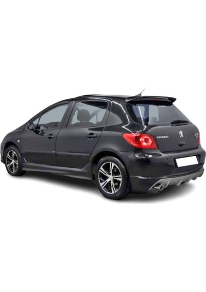 Peugeot 307 (2000-2009) Uyumlu Arka Tampon Eki (Plastik)
