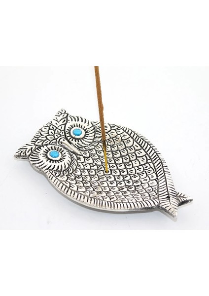 Metal Baykuş Tasarımı Tütsülük KSK2181