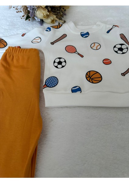 Tuembaby 100 Pamuk Spor Baskılı Erkek Bebek Alt-Üsttakım fiyatları