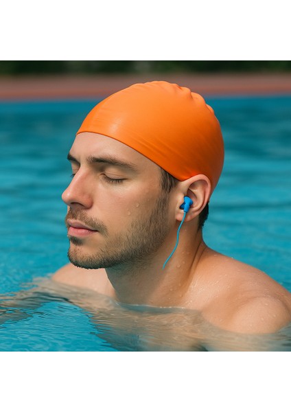 Çam Tipi Kulak Tıkacı – Ipli, Su Geçirmez, Yıkanabilir, Silikon, Uyku ve Yüzme Için (21 Db Gürültü Azaltma indirimleri