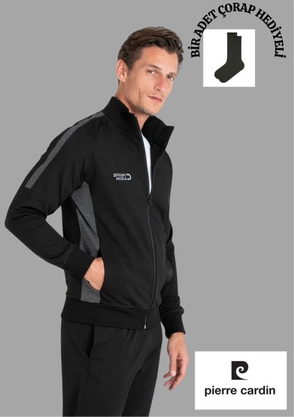 Mevsimlik Fermuarlı & Cepli Düz Paça Eşofman Takımı TH0CLVR35PCVR