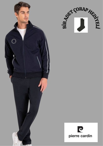 Mevsimlik Fermuarlı & Cepli Düz Paça Eşofman Takımı TH0CLVR30PCVR