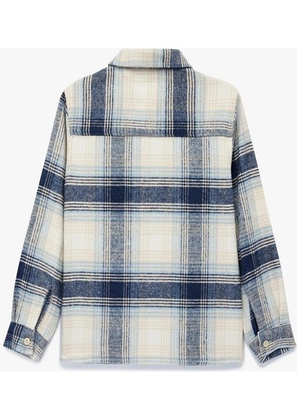 Erkek Çocuk Uzun Kollu Cep Detaylı Ekoseli Oduncu Gömlek fiyatları